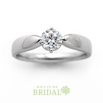 【宝寿堂(ほうじゅどう)】【宝寿堂】着け心地の良い、幅広シンプルなエンゲージ《HE797》