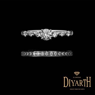 【DIYARTH(ディヤース)】GLOIRE＆INFINI　美しいメレダイヤが輝く