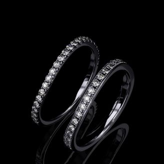 【DIYARTH(ディヤース)】 「INFINI」ウェーブラインのハーフエタニティ