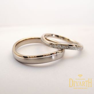 【DIYARTH(ディヤース)】 CAMILA02 Star Dust & Satina　ウェーブでコンビが素敵