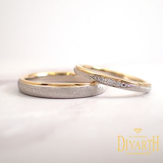 【DIYARTH(ディヤース)】 CAMILA01 Check　光沢とマットの絶妙なテクスチャー