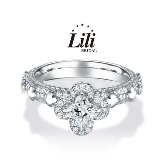 【DIYARTH(ディヤース)】 【Lily Cut】Devotion　婚約指輪