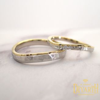 【DIYARTH(ディヤース)】 CAMILA02 Hammer　温かみあるハンマーマットにエレガントさを融合