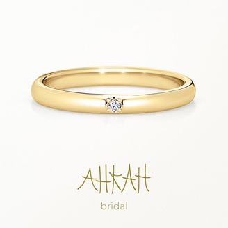 【AHKAH(アーカー)】【NEW】セルマン リング（ダイヤ1P 2mm）