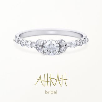 【AHKAH(アーカー)】トランスペアレントリング