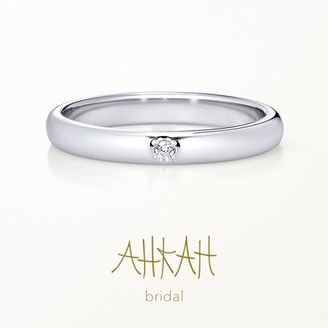 【AHKAH(アーカー)】【NEW】セルマン リング（ダイヤ1P 2.5mm）
