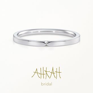 【AHKAH(アーカー)】【NEW】トランスペアレントファセット リング（1.5mm）