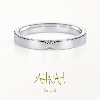 【AHKAH(アーカー)】【NEW】トランスペアレントファセット リング（2.6mm）