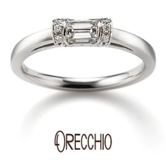 【garden(ガーデン)】 スイートマジョラム～インビジブルセッティングと言う爪を使わない技法で作られた指輪