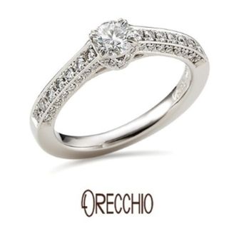 【garden(ガーデン)】＜monaco＞　指輪全体に散りばめられたダイヤがエレガントな婚約指輪