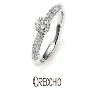 【garden(ガーデン)】＜Siena＞　ゴージャスなパヴェが伝統的な美しさを感じさせてくれる婚約指輪