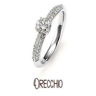 【garden(ガーデン)】 ＜Siena＞　ゴージャスなパヴェが伝統的な美しさを感じさせてくれる婚約指輪