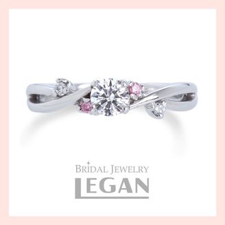 M01552♠1008 レガン ピンク ダイヤモンドリング  14号 LEGAN(レガン)が叶える「ダイヤモンドへのこだわり」 | Ringraph