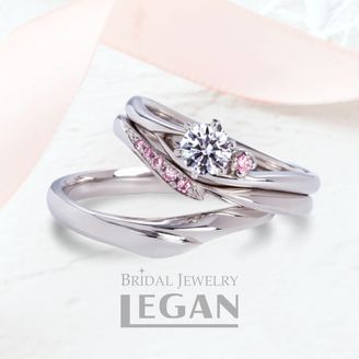 【LEGAN(レガン)】【セットリング】ストロベリー（Strawberry）