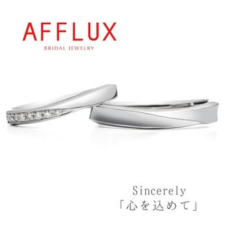 【Gran‐D(グランディー)】永久保証で生涯安心【エレガント】【華やか】Sincerely〈シンシアリー〉メレダイヤが美しい緩やかU字ライン