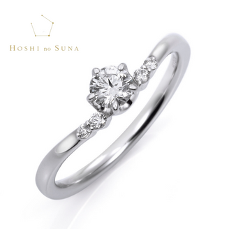 【Gran‐D(グランディー)】【指長】【シンプル】【上品】《星の砂ブライダル》CAPH★カーフ★（カシオペア座）