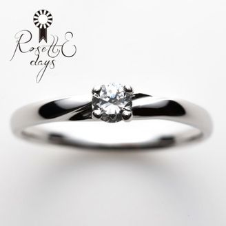 【Gran‐D(グランディー)】【シンプル】【ソリティア】《RosettE Days》Chamomile~カモミール~