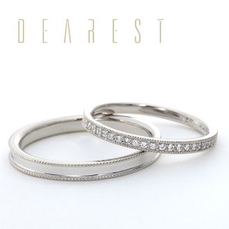 【Gran‐D(グランディー)】【エレガント】【華やか】《DEAREST》grace~グラース~ マリッジリング