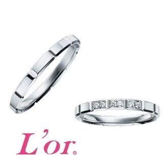 【hirai art gallery(ヒライアートギャラリー)】高純度プラチナ999を使用しカクカクとしたデザイン【ロル】