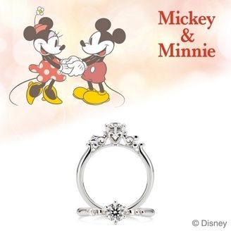 【hirai art gallery(ヒライアートギャラリー)】 [Disney] -Mickey Arabesque-「ミッキーマウス」婚約指輪