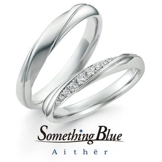【hirai art gallery(ヒライアートギャラリー)】天から祝福の光がまばゆく降り注ぐ様子をリングに表現。【サムシングブルーアイテール】