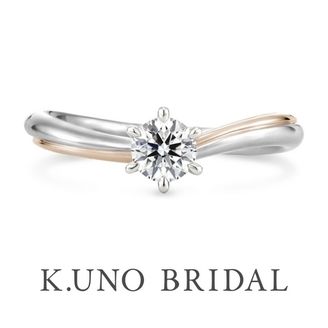 【hirai art gallery(ヒライアートギャラリー)】 ゴールドのラインはふたりの未来を永遠に照らす光 【ケイウノ ルミナーレ】