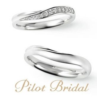 【hirai art gallery(ヒライアートギャラリー)】高純度プラチナ999を使用した美しいライン【パイロットブライダル】