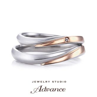 【JEWELRY STUDIO Advance(ジュエリースタジオアドバンス)】【Advance】Freesia（フリージリア)『華やかなゴールドが魅力』