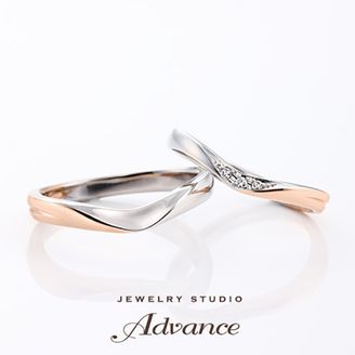 【JEWELRY STUDIO Advance(ジュエリースタジオアドバンス)】【Advance】Bergamot（ベルガモット）『さりげないハートがポイント』