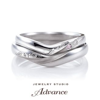 【JEWELRY STUDIO Advance(ジュエリースタジオアドバンス)】【Advance】Lupine（ルピナス)『彫模様に想いを込めて』