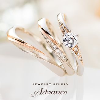【JEWELRY STUDIO Advance(ジュエリースタジオアドバンス)】【Advance】Chandelier(シャンデリア)『装飾的で華やかなリング』