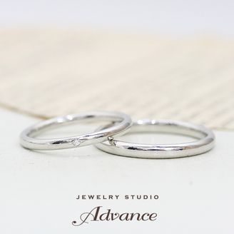 【JEWELRY STUDIO Advance(ジュエリースタジオアドバンス)】 【ふたりで手作りする結婚指輪】（岡山店・広島店）