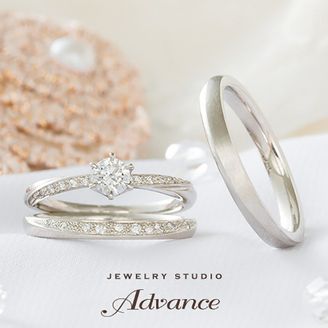 【JEWELRY STUDIO Advance(ジュエリースタジオアドバンス)】【Advance】Clair（クレール）『大人の女性の遊び心が詰まったリング』