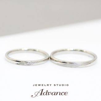 【JEWELRY STUDIO Advance(ジュエリースタジオアドバンス)】【ふたりで手作りする結婚指輪】（岡山店・広島店）