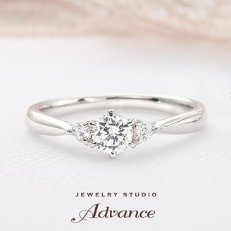 【JEWELRY STUDIO Advance(ジュエリースタジオアドバンス)】【Advance】 Bell(ベル)『輝きを集めたリング』