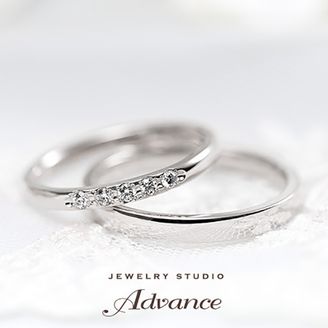 【JEWELRY STUDIO Advance(ジュエリースタジオアドバンス)】【Advance】 Bell(ベル)『輝きを集めたリング』
