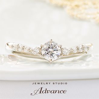 【JEWELRY STUDIO Advance(ジュエリースタジオアドバンス)】【Advance】Chiffon(シフォン）『女性らしい繊細なデザイン』