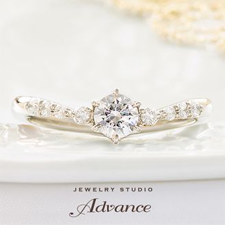 【JEWELRY STUDIO Advance(ジュエリースタジオアドバンス)】 【Advance】Chiffon(シフォン）『女性らしい繊細なデザイン』