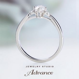 【JEWELRY STUDIO Advance(ジュエリースタジオアドバンス)】【Advance】Chouette(シュエット)『センターシャトンにこだわりを』