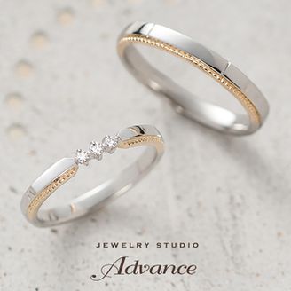 【JEWELRY STUDIO Advance(ジュエリースタジオアドバンス)】【Advance】 Etoile（エトワール）『薬指にきらめく星』