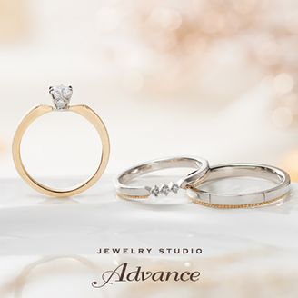 【JEWELRY STUDIO Advance(ジュエリースタジオアドバンス)】【Advance】 Etoile（エトワール）『薬指にきらめく星』