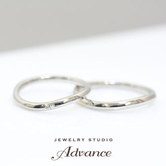 【JEWELRY STUDIO Advance(ジュエリースタジオアドバンス)】【ふたりで手作りする結婚指輪】（岡山店・広島店）