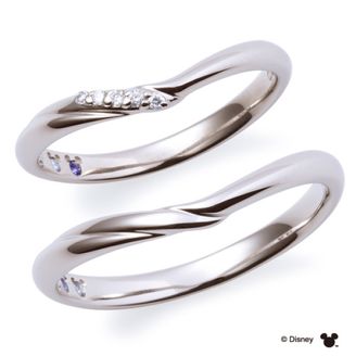 【LOVEST(ラヴェスト)】V字・左ダイヤ