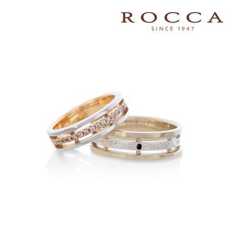 【ROCCA(ロッカ)】【ROCCA】幅広でも着け心地◎！コンビのマリッジリング DO-6S/6L