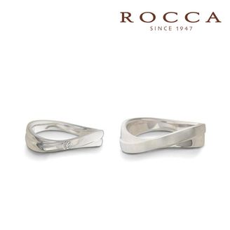 【ROCCA(ロッカ)】【ROCCA】シンプルで仕事中も着けやすいマリッジリング DI-4S/4L