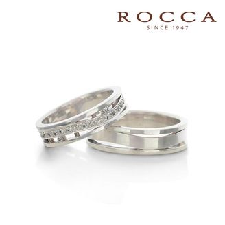 【ROCCA(ロッカ)】【ROCCA】透かしのデザインがおしゃれ！つけ心地の良い幅広マリッジリング DO-5D/5L