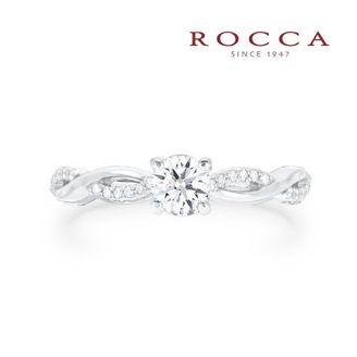 【ROCCA(ロッカ)】 【ROCCA】重ね付けにもぴったり！シンプルエンゲージリング R46