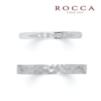 【ROCCA(ロッカ)】【ROCCA】重ね付けにもぴったり！シンプルマリッジリング SFR-3D/SFR-3L