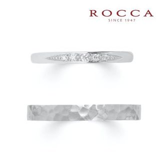 【ROCCA(ロッカ)】 【ROCCA】重ね付けにもぴったり！シンプルマリッジリング SFR-3D/SFR-3L