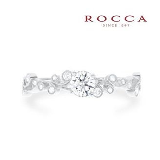 【ROCCA(ロッカ)】【ROCCA】アンティークのデザインが繊細！重ね付けにもぴったりのエンゲージリング R55
